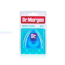 Зубная нить Dr.Morgen Dental Floss для ежедневного ухода, 50 м, голубая